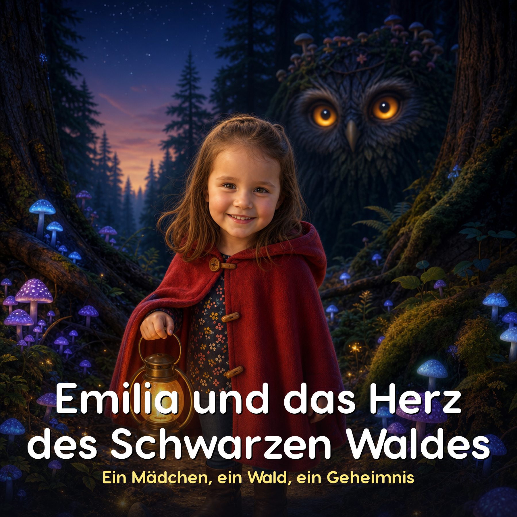 Personalized children's book in German: “Emilia und das Herz des Schwarzen Waldes”